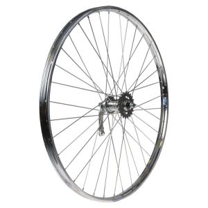 Takapyörä 28" 22-622 VELOSTEEL 1v, kromiteräs